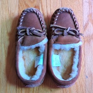 LL Bean Wicked Good Slippers Kids Size 10